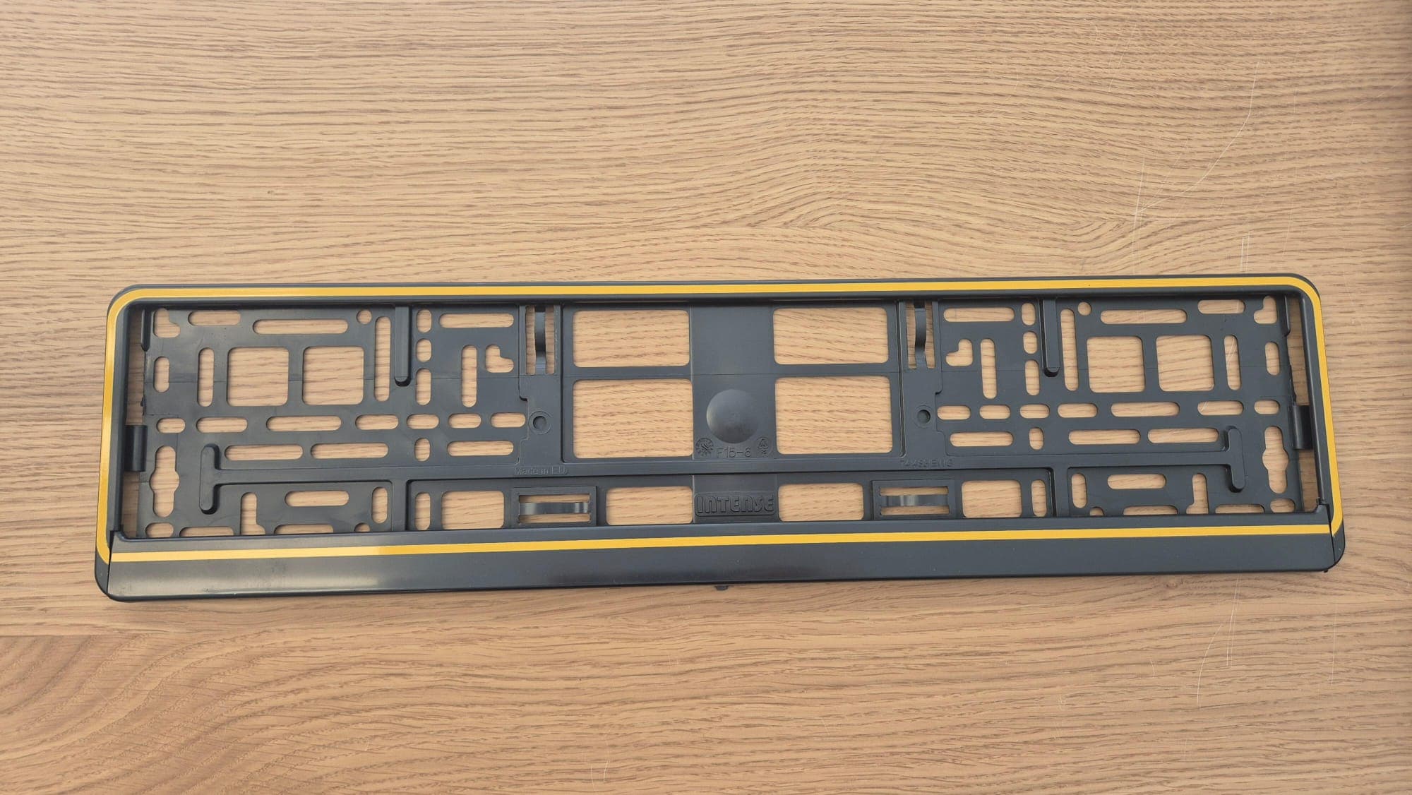 Porte-plaque voiture Luxembourg clipsable cadre plaque frontalier
